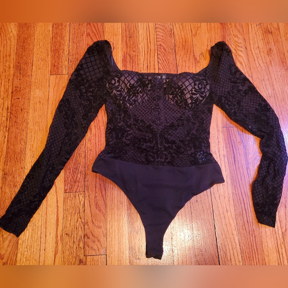 Womens Lace Bodysuit